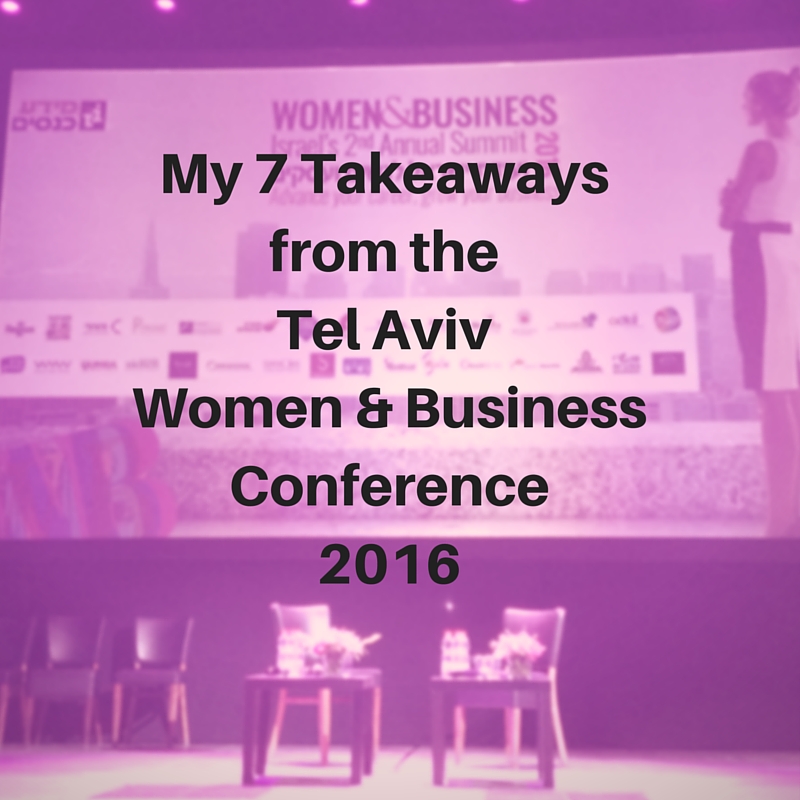 Women and Business Conference Tel Aviv 