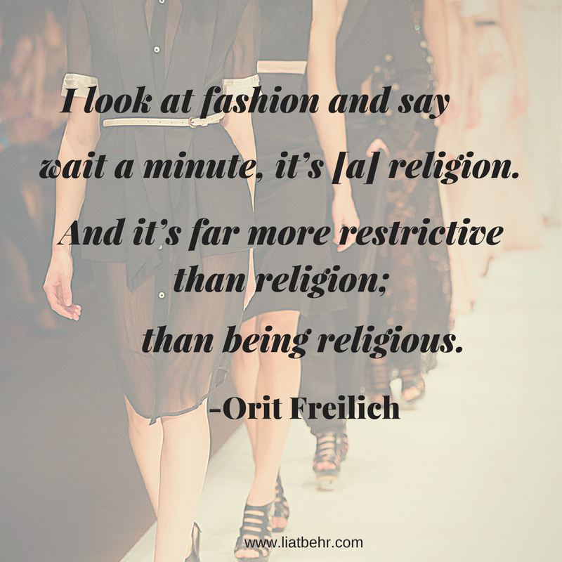 Orit Freilich quote